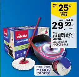 Continente Turbo smart espreme fácil vileda promoção