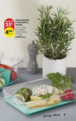 Pingo Doce Organizador P/frigorífico smukee promoção