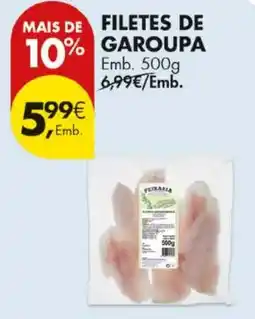 Pingo Doce Filetes de garoupa peixaria promoção