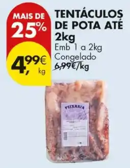 Pingo Doce Tentáculos de pota até 2kg promoção
