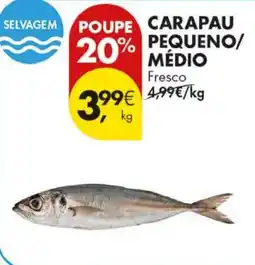 Pingo Doce carapau pequeno/medio promoção