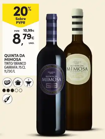 Quinta da mimosa tinto/branco