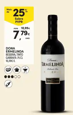 Continente Dona Ermelinda Reserva promoção