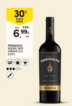 Continente Periquita reserva, tinto promoção