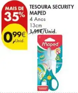 Pingo Doce tesoura security maped promoção