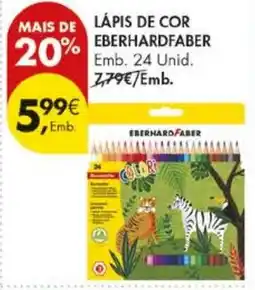 Pingo Doce lápis de cor eberhardfaber promoção