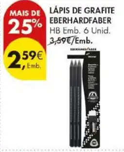 Pingo Doce Lápis de grafite eberhardfaber promoção