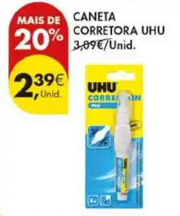 Pingo Doce Caneta corretora uhu promoção