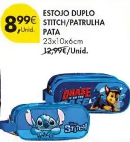 Pingo Doce estojo duplo stitch/patrulha pata promoção