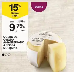 Continente queijo de ovelha amanteigado a nossa queijaria promoção