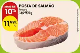 Pingo Doce Posta de salmão promoção