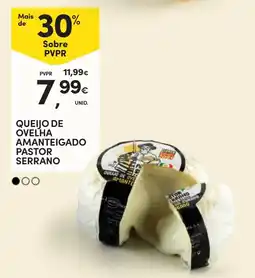 Continente Queijo de ovelha amanteigado pastor serrano promoção
