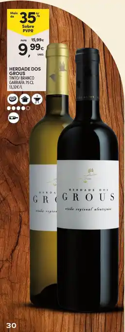 Herdade dos grous tinto/branco