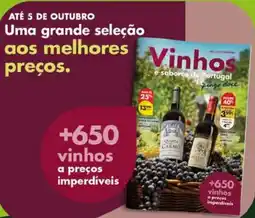Pingo Doce Vinhos e sabores de Portugal promoção