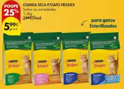 Pingo Doce comida seca p/gato friskies promoção