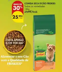 Pingo Doce comida seca p/cão friskies promoção