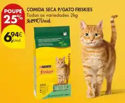 Pingo Doce comida seca p/gato friskies promoção