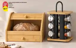 Pingo Doce Caixa de pão/suporte de especiarias smukee promoção