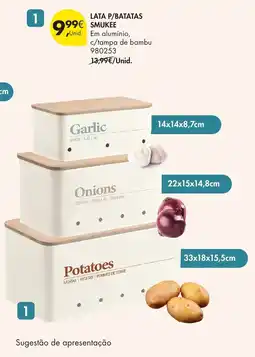 Pingo Doce Lata p/batatas smukkee promoção
