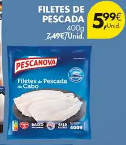 Pingo Doce Filetes de pescada promoção