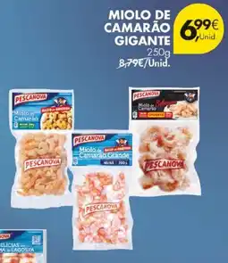Pingo Doce Miolo de camarão gigante promoção