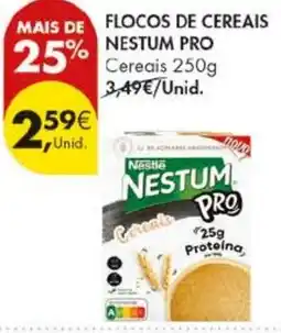 Pingo Doce Flocos de cereais nestum pro promoção