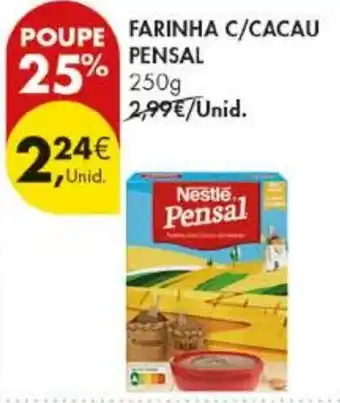 Pingo Doce Farinha c/cacau pensal promoção