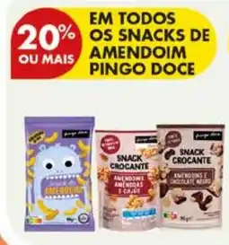 Pingo Doce Snack crocante amendoins e cacau pingo doce promoção