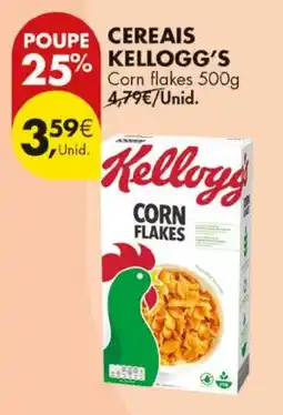 Pingo Doce Cereais kellogg's corn flakes promoção