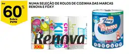 Continente rolos de cozinha renova e fóxy promoção