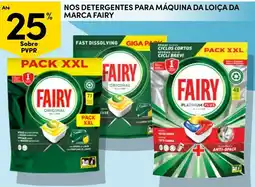 Continente detergente para máquina da loiça da marca fairy promoção