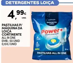 Continente Power+ pastilhas all in one promoção