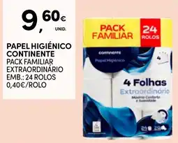 Continente Papel higiênico continente promoção