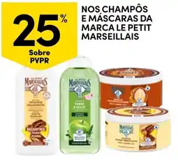 Continente Nos champôs e máscaras da marca le petit marseillais promoção
