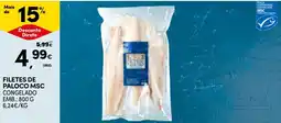 Continente Filetes de paloco msc promoção