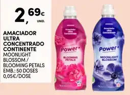 Continente Amaciador ultra concentrado continente promoção