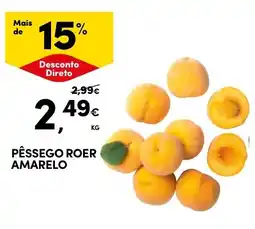 Continente Pêssego Roer Amarelo promoção
