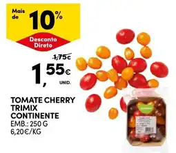 Continente Tomate cherry trimix continente promoção