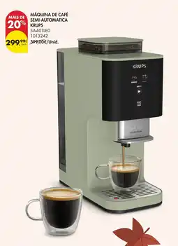 Pingo Doce Máquina de café semi-automatica krups promoção