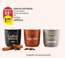 Pingo Doce Copo de café anilar promoção