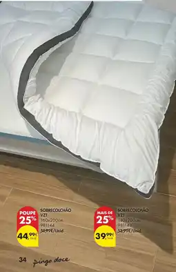 Pingo Doce Sobrecolchão VZT promoção