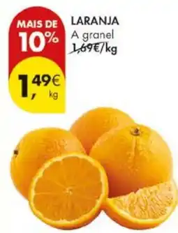 Pingo Doce laranja promoção