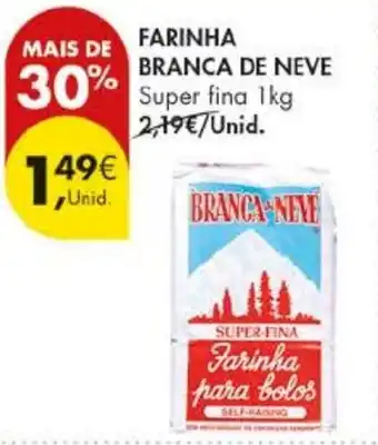 Pingo Doce Farinha branca de neve promoção