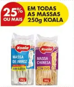 Pingo Doce Massa de arroz sem gluten koala promoção