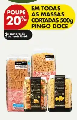 Pingo Doce Massas cortadas pingo doce promoção