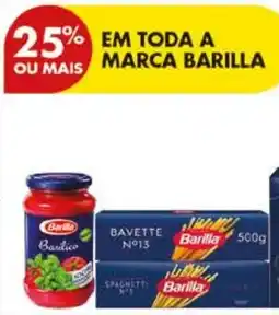Pingo Doce Marca barilla promoção