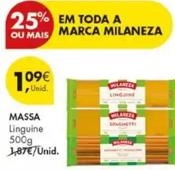 Pingo Doce Massa linguine milaneza promoção