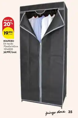 Pingo Doce Roupeiro promoção