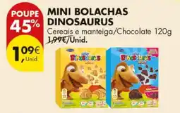 Pingo Doce mini bolachas dinossauros promoção