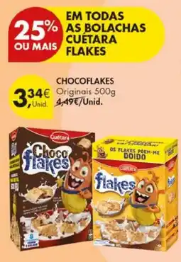 Pingo Doce Cuetara Choco Flakes promoção